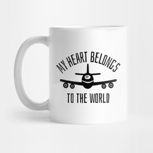 my heart belongs to world Mug